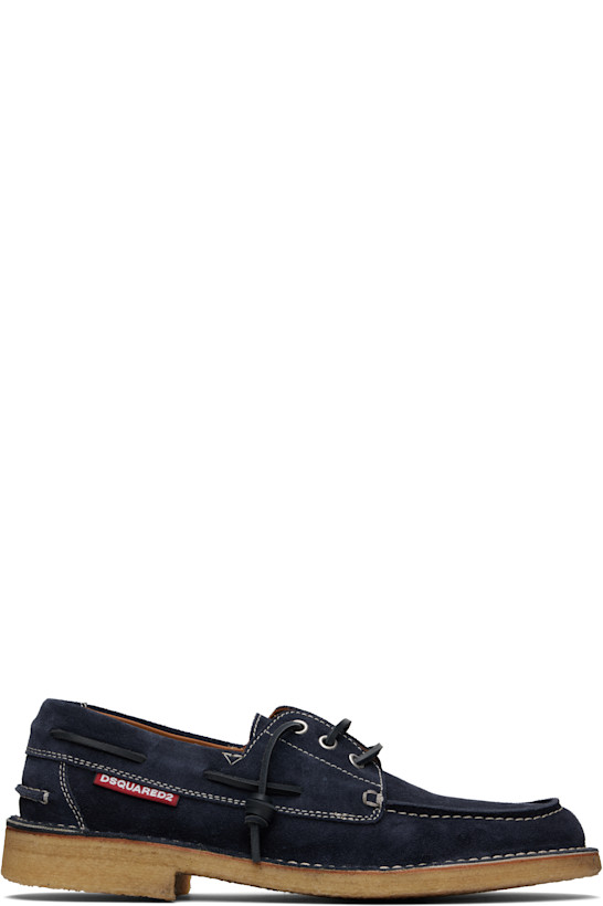 Navy Neoclassic Boat Shoes