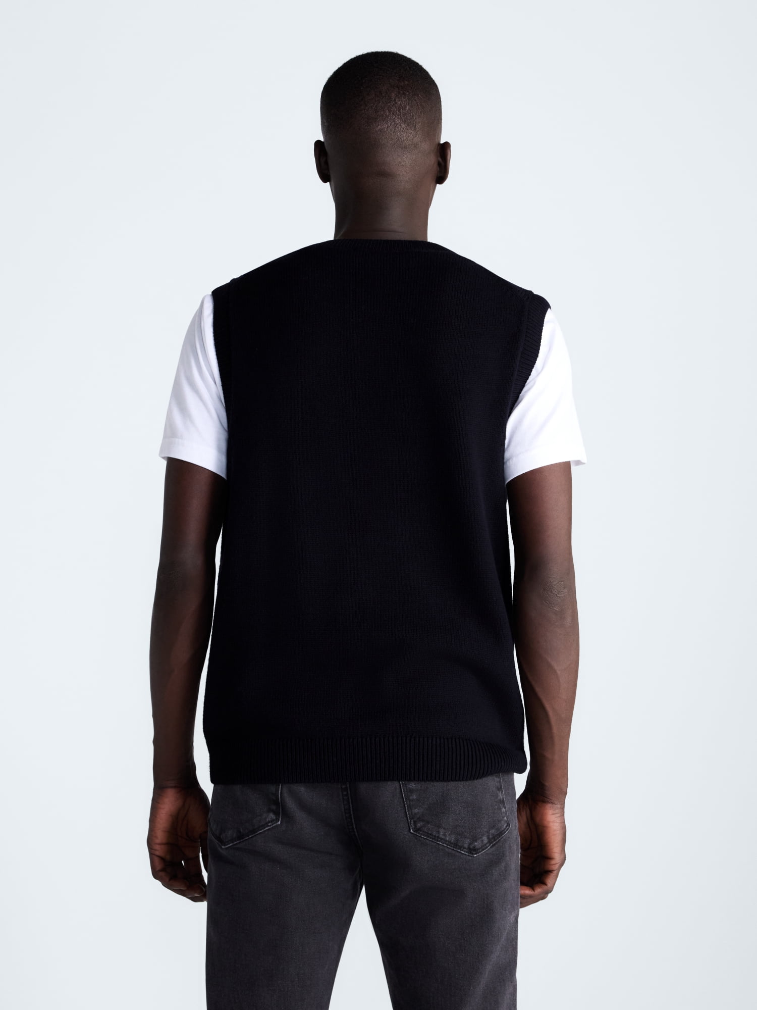 Free Assembly Men's Sweater Vest, Sizes XS-3XL - Image 3