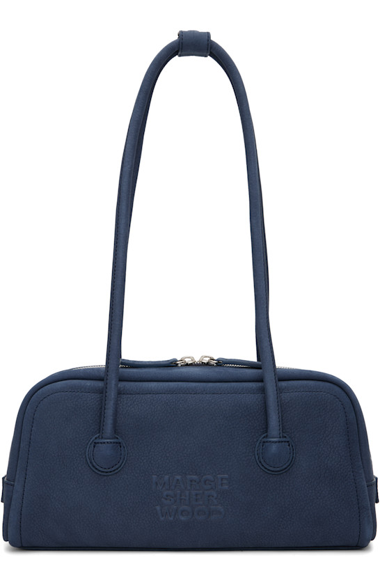 Navy Soft Boston EW Bag