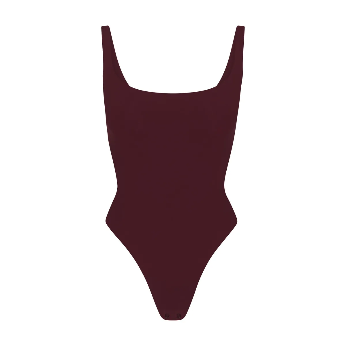 FITS EVERYBODY SQUARE NECK BODYSUIT | CURRANT