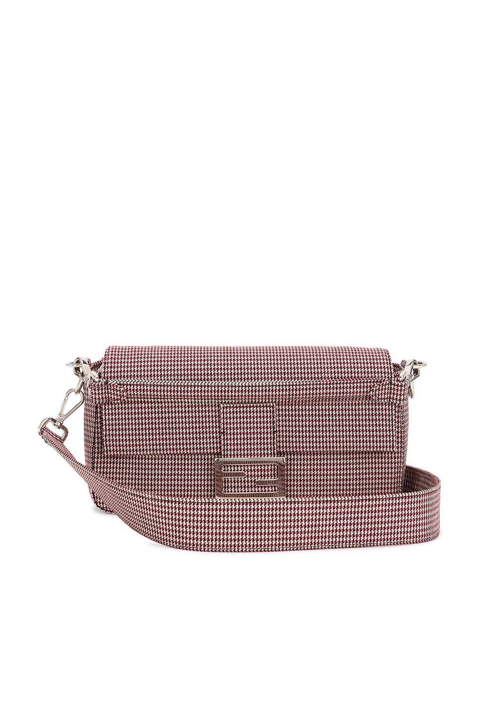 FWRD Renew Fendi Mama Baguette Shoulder Bag in Red