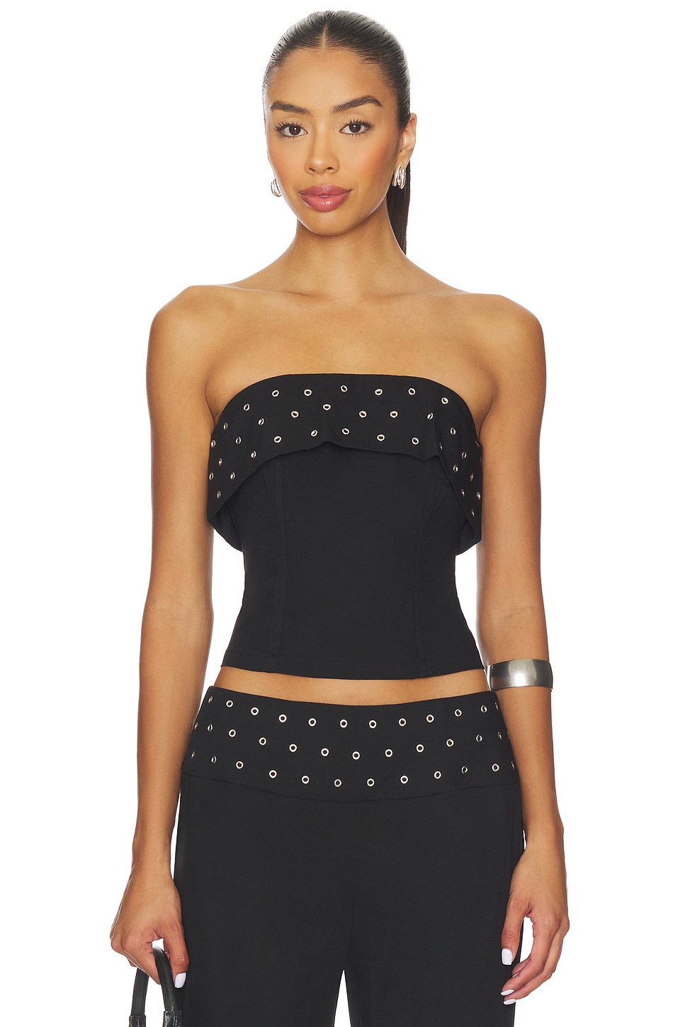 BY.DYLN Reeves Bodice Top in Black