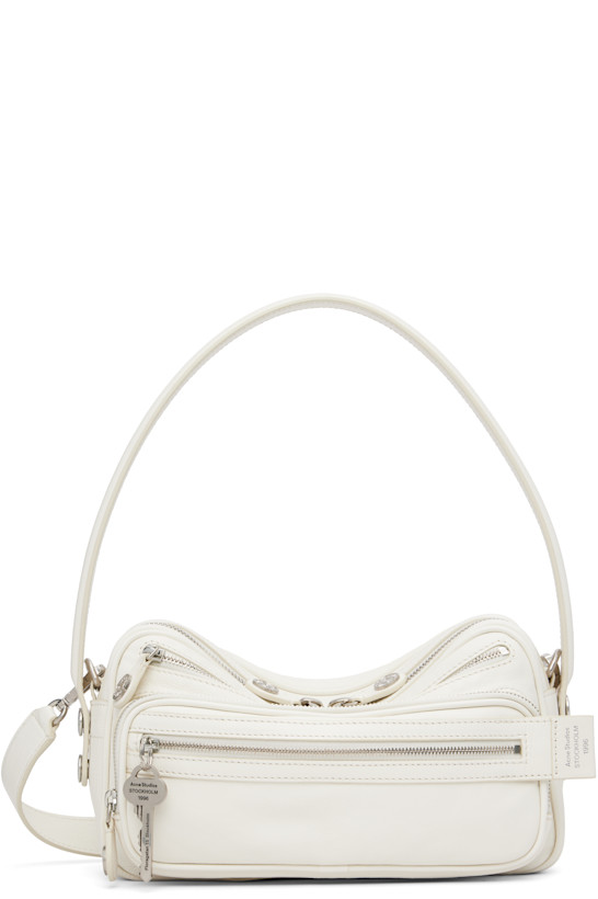 White Camero Party Shoulder Bag