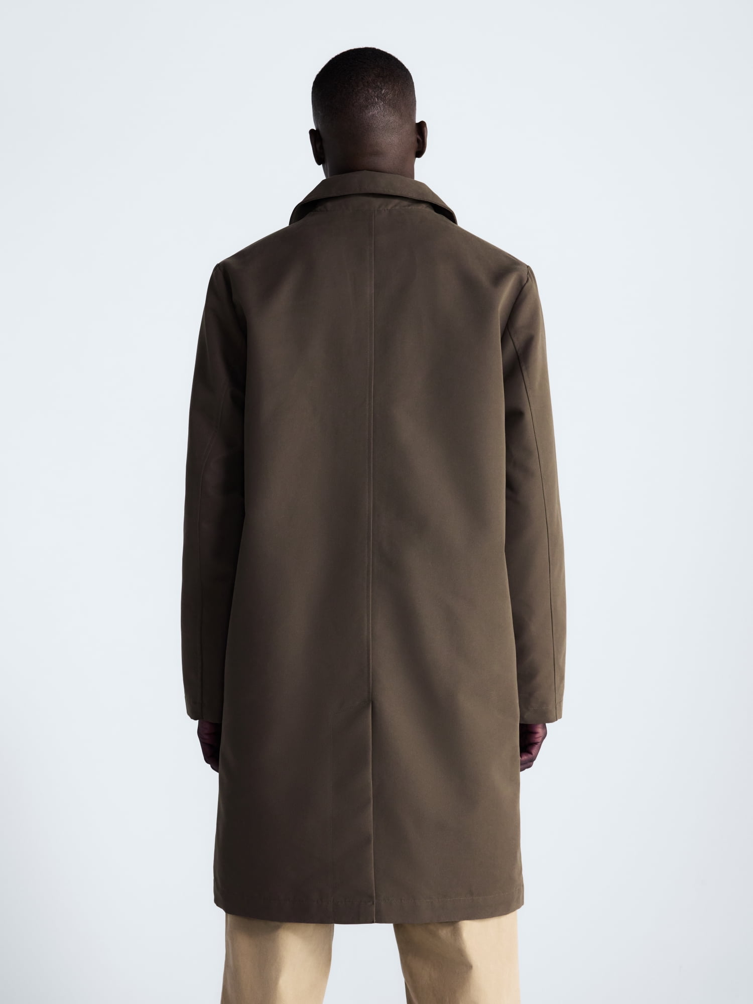Free Assembly Men's and Big Men's Lightweight Trench Coat, Sizes XS-3XL - Image 4