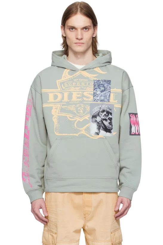 Gray S-Baxt-Hood-R1 Hoodie