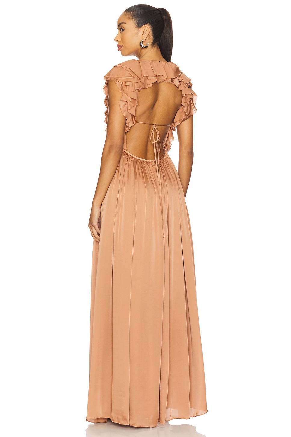Ulla Johnson BYZANTINE 长裙 in Desert Rose