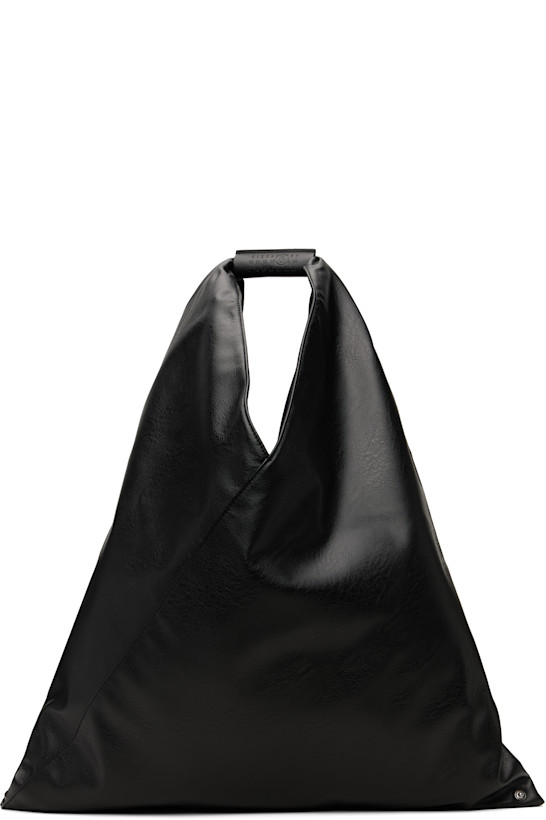 Black Classic Triangle Tote