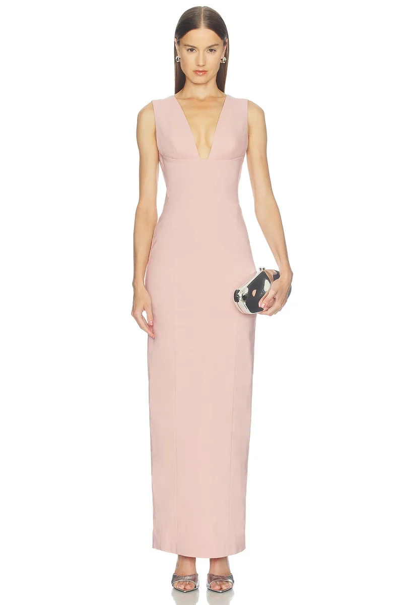 Camila Coelho Daniela Maxi Dress in Pink