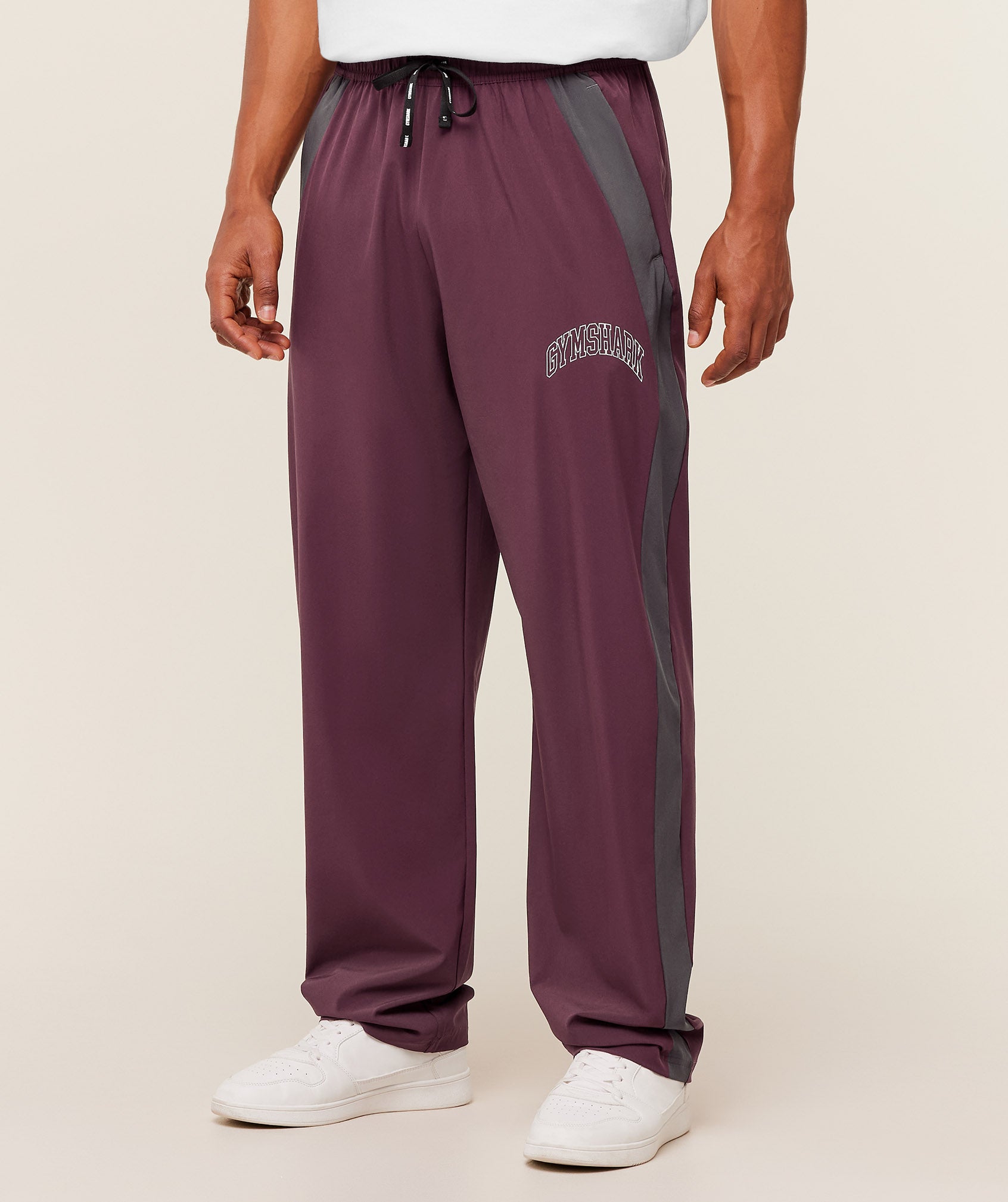 Gymshark Collegiate Tech Pant - Impact Burgundy