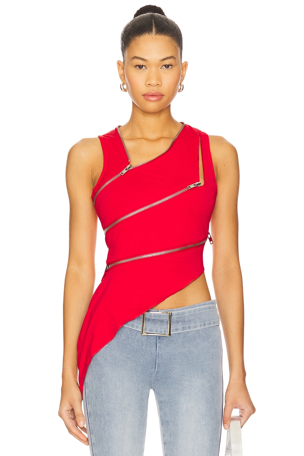 BY.DYLN x REVOLVE Addison Top in Red
