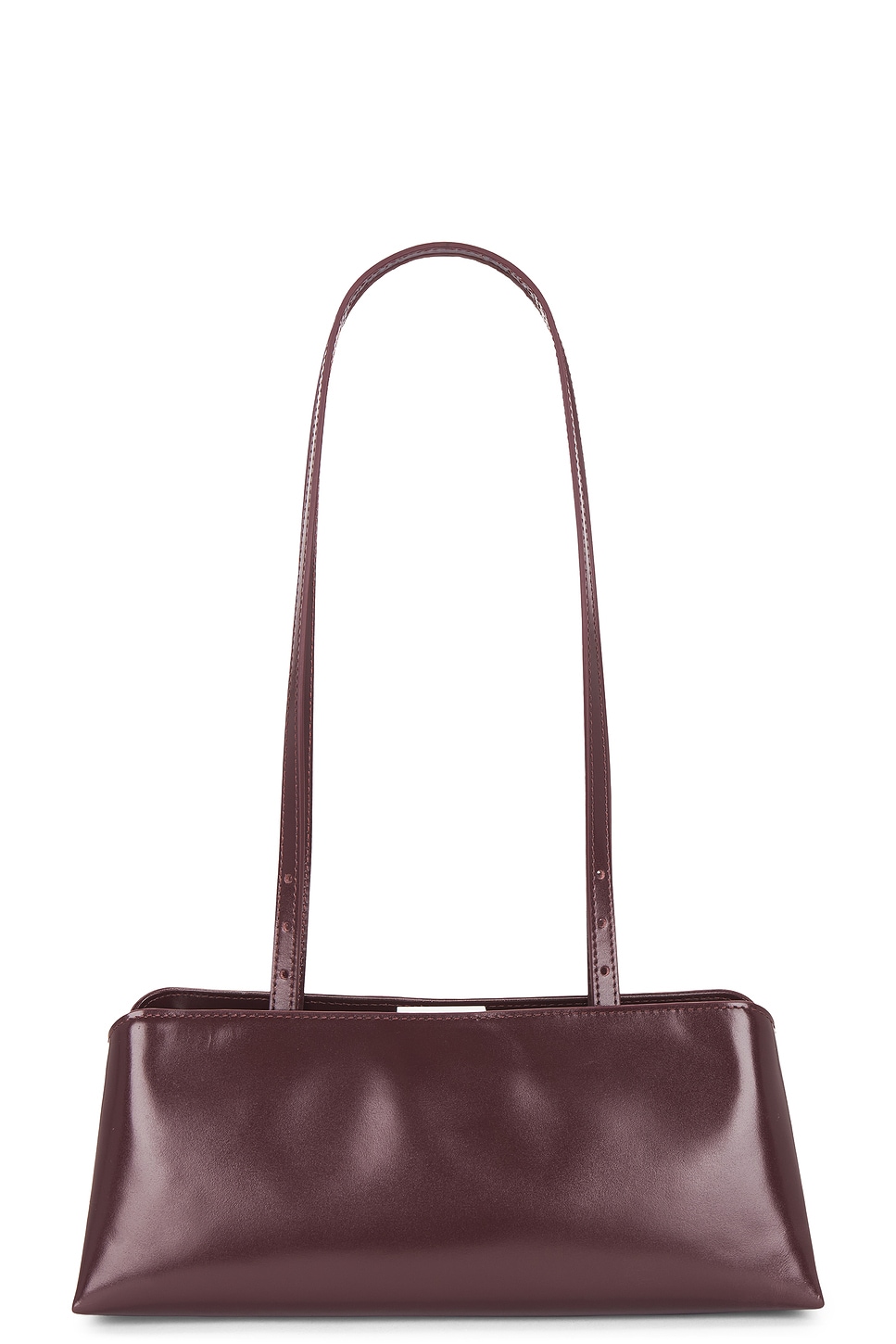 VERAFIED Éclair Bag in Burgundy