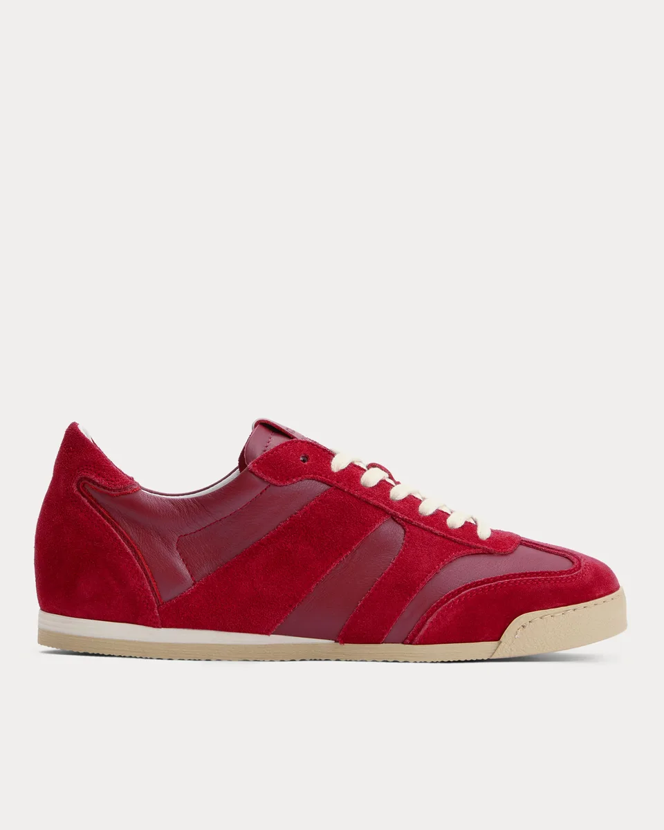 Collegium x Everlane Pista Sneaker | Crimson | Men's