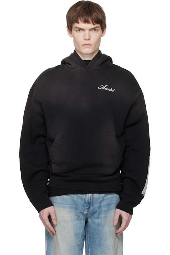 Black Bones Oversized Hoodie