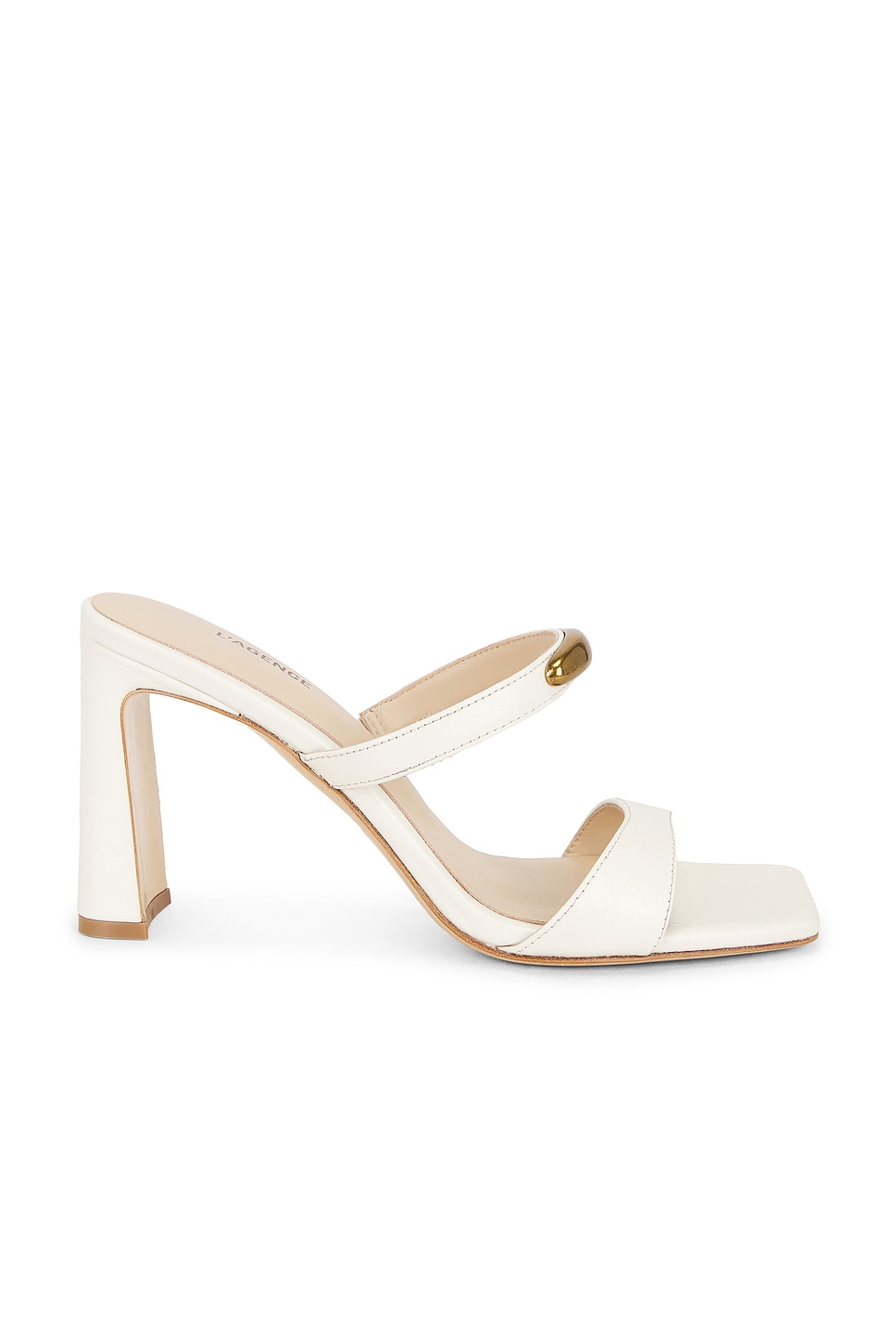 L'AGENCE Catriona Mule in Pearl