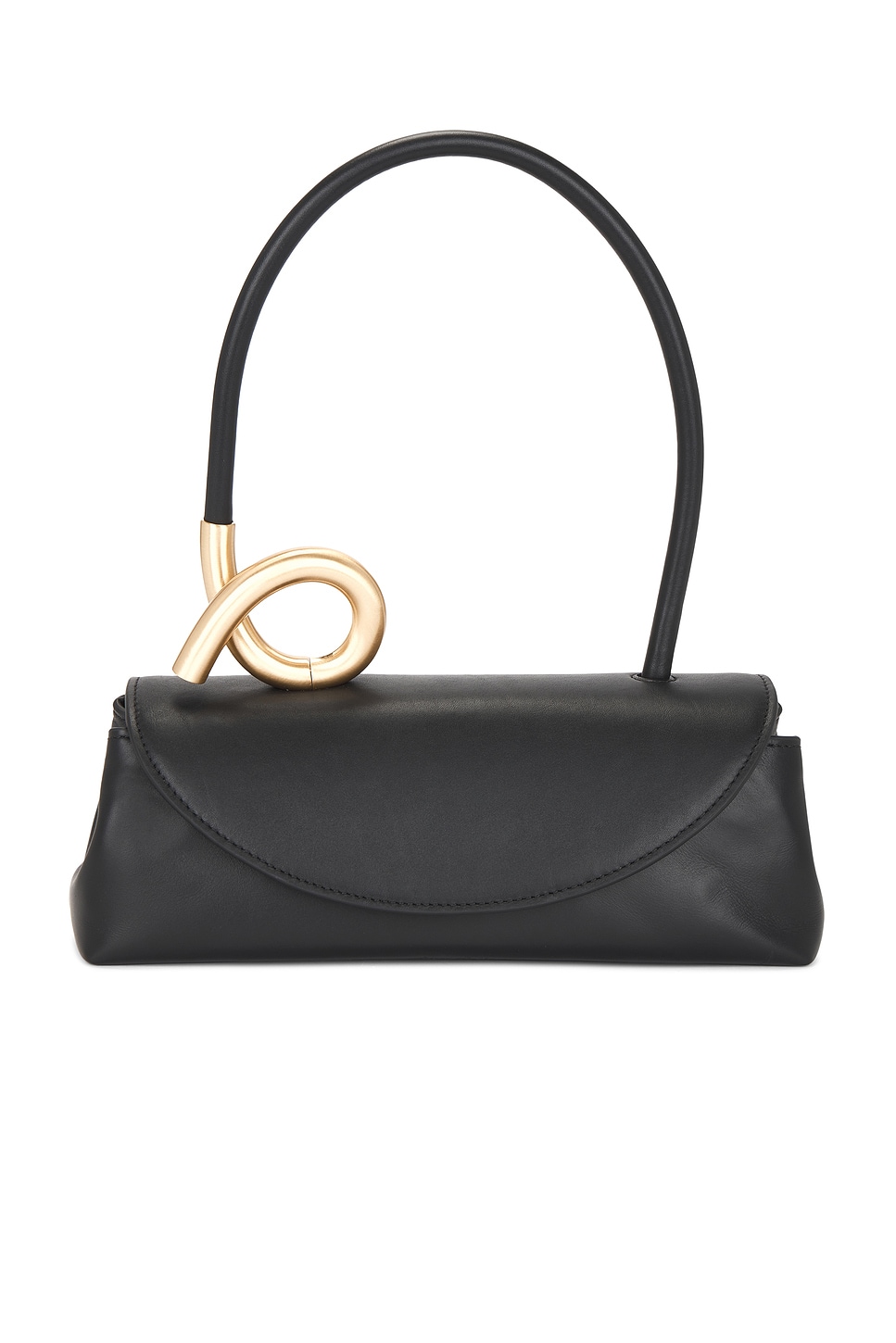 Cult Gaia Azariah Shoulder Bag in Black