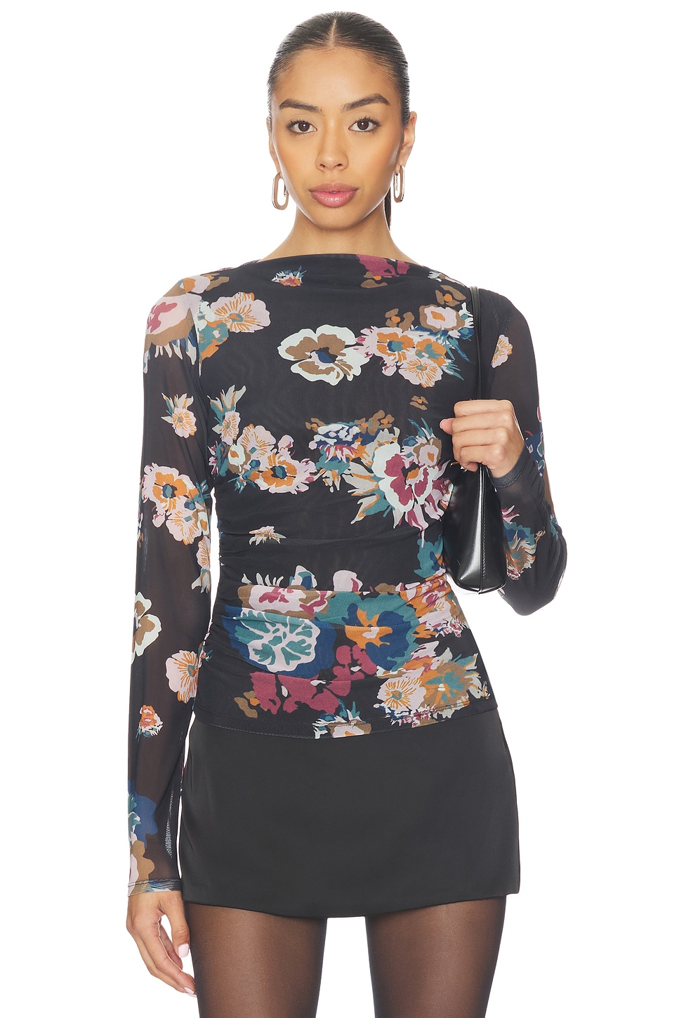 Cleobella REMY 上装 in Vitet Floral Print