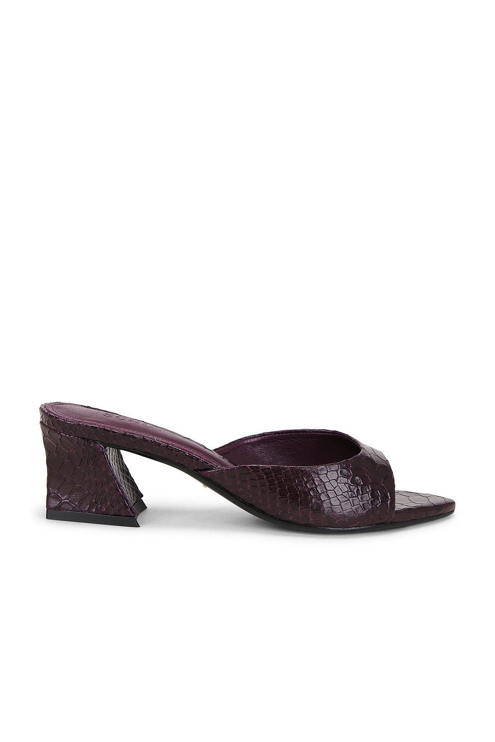 Schutz Marlee Mule in Dark Plum