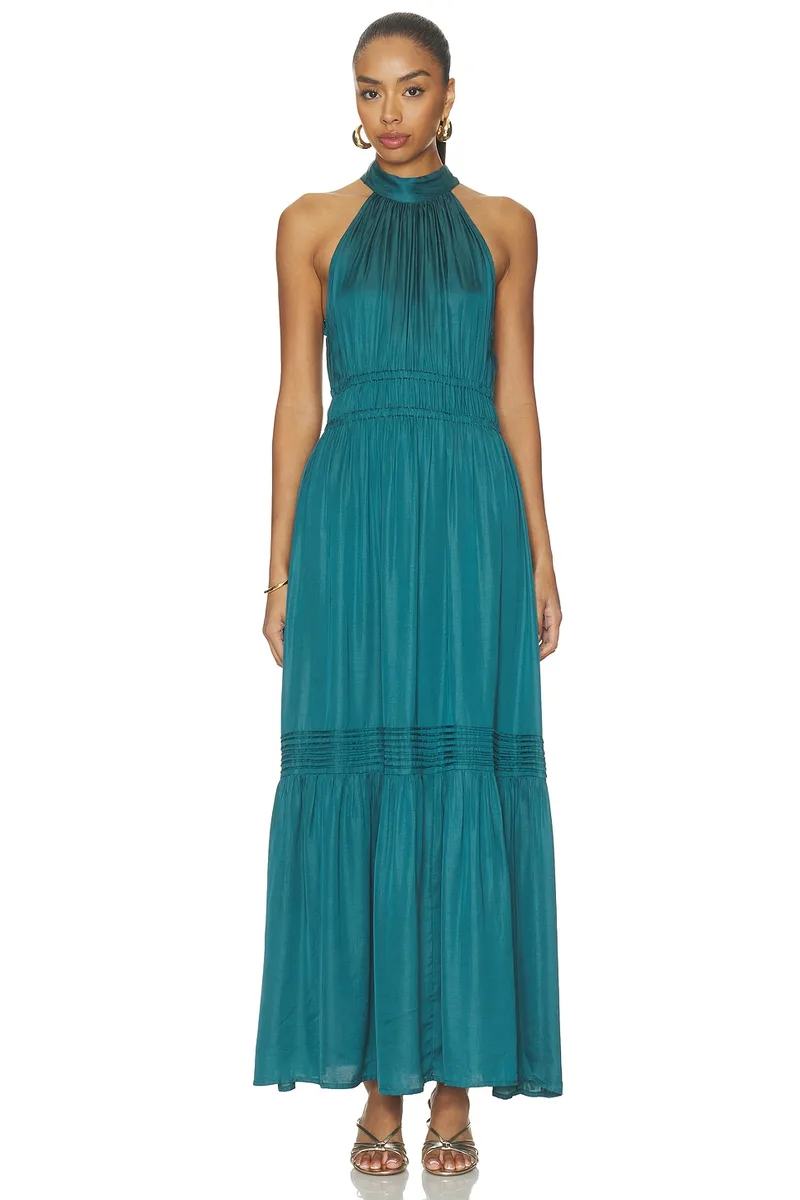 Cleobella Margot Maxi Dress in Chesapeake Bay