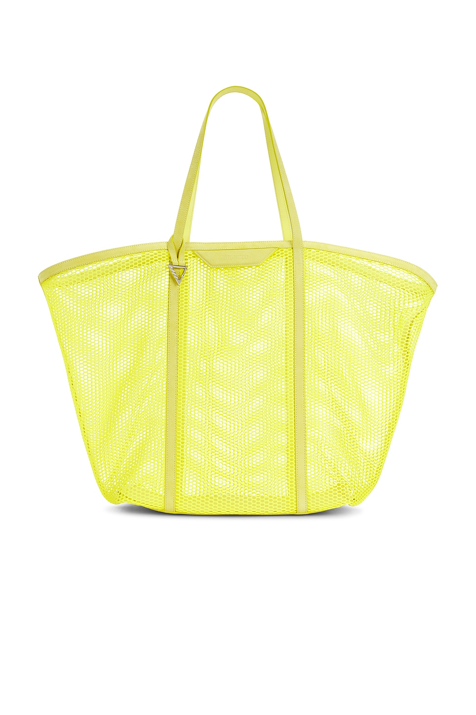 THE ATTICO Via Del Mare Tote Bag in Yellow