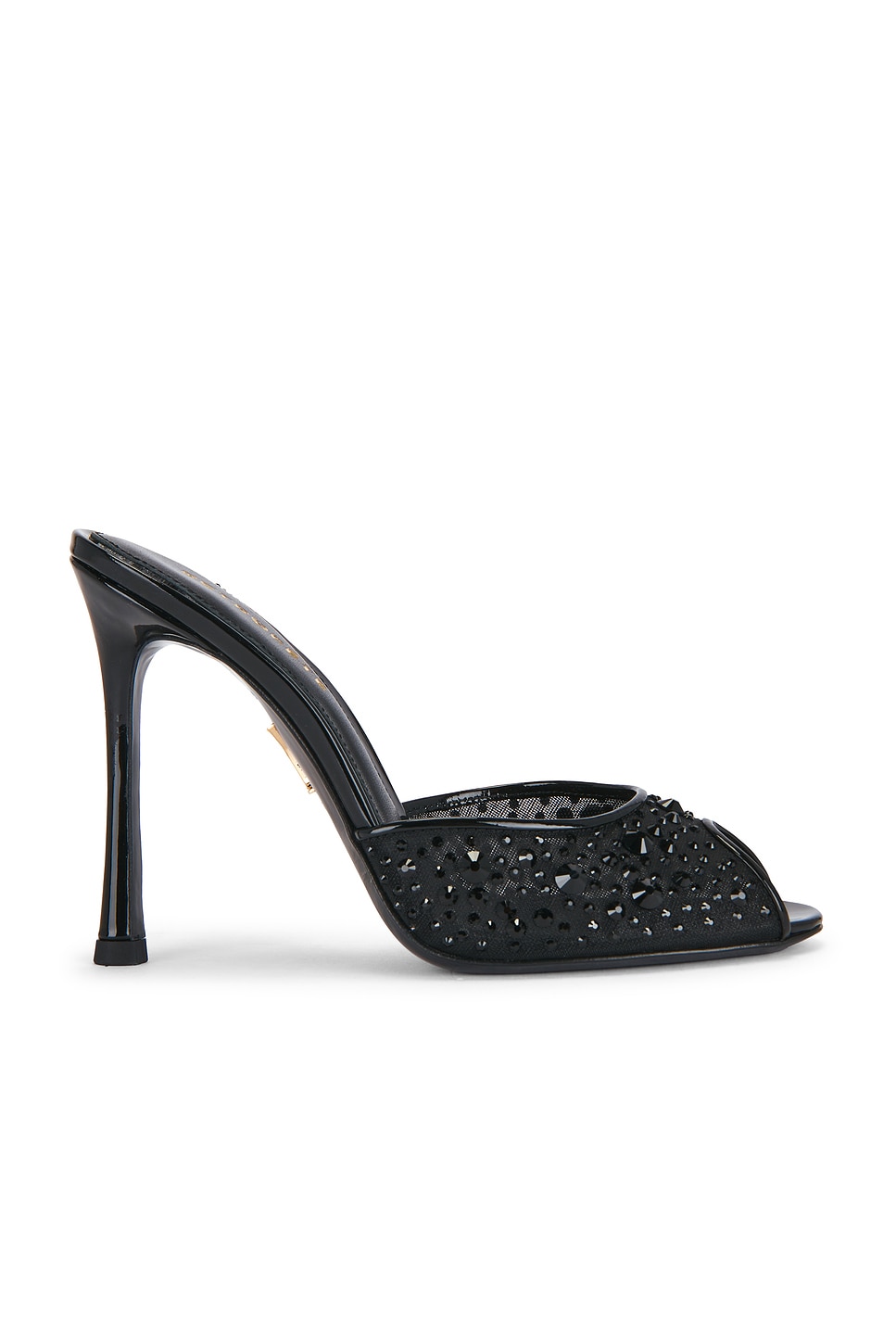 retrofete Alonia Sandal in Black & Black