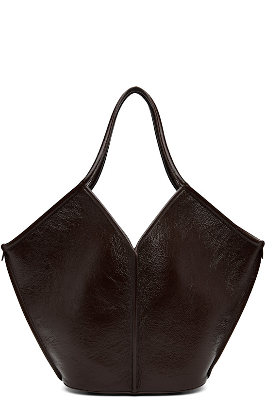 Brown Calella Distressed Tote