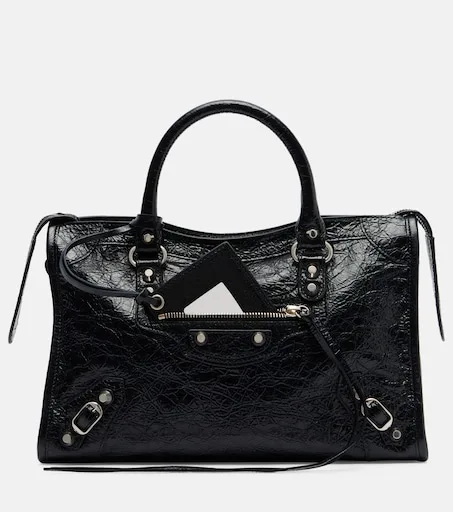 Le City Small leather top-handle bag