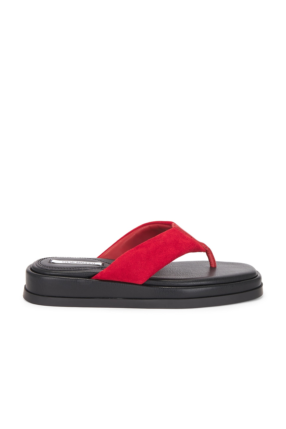 Steve Madden Bella Sandal in Red Suede