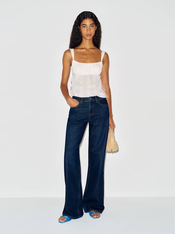 Cary Low Rise Slouchy Wide Leg Jeans