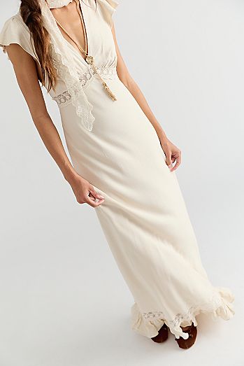 Eternal Soul Solid Maxi Dress