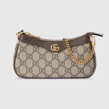 Gucci Women's Ophidia Mini Canvas Shoulder Bag