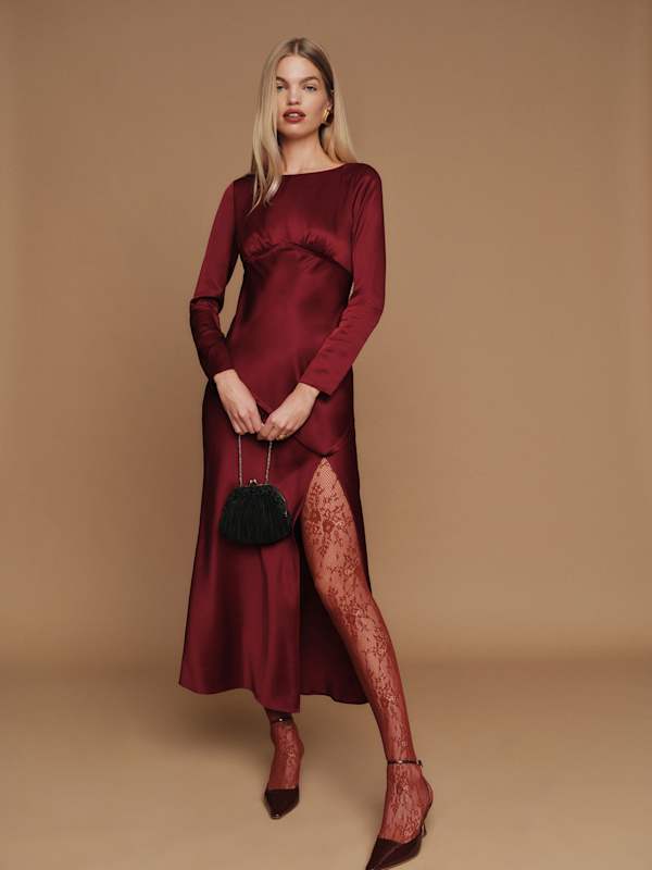 Naila Satin Dress