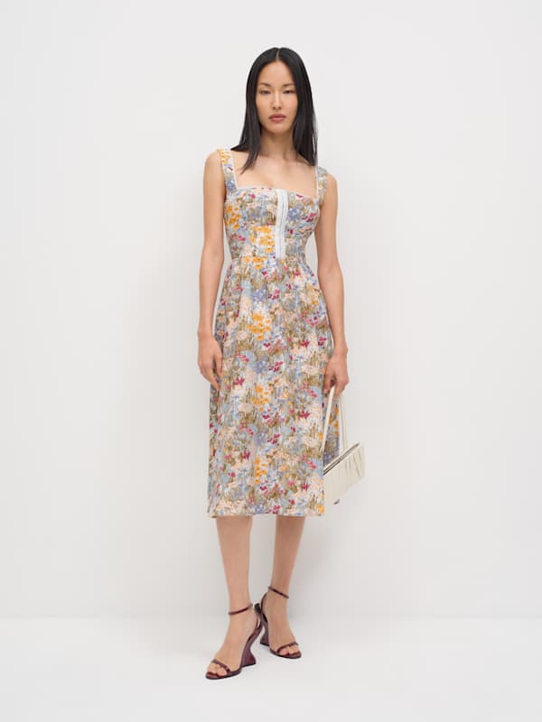 Tagliatelle Linen Dress