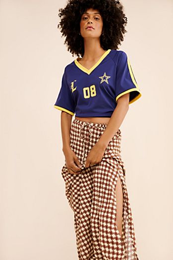 Rolla's Geo Slip Split Skirt