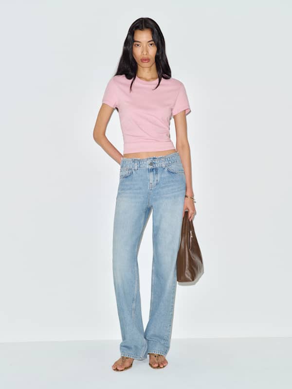 Charlee Low Rise Straight Leg Jeans