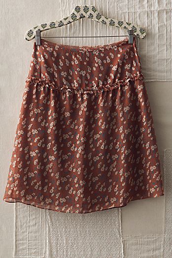FP MART: Vintage: The Originals Floral Knee-Length Skirt