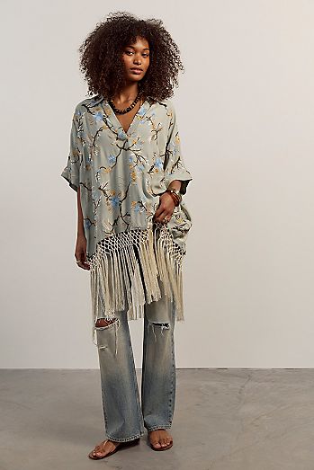 Mes Demoiselles Franny Fringe Top