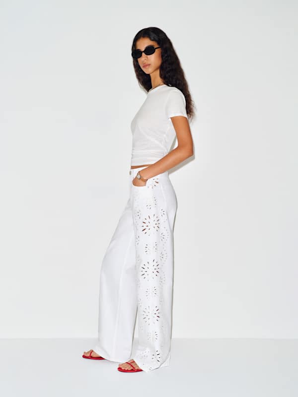 Cary Low Rise Slouchy Wide Leg Jeans