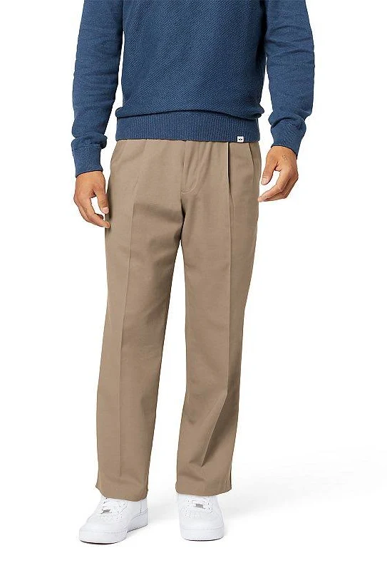 Dockers Men's Classic Fit Easy Khaki Pants Pleated
