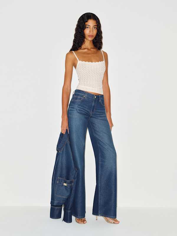 Cary Low Rise Slouchy Wide Leg Jeans