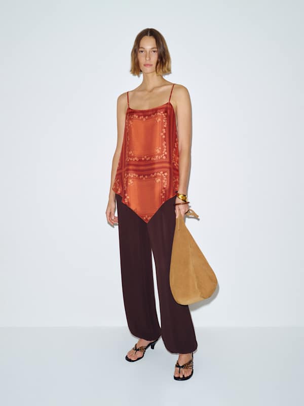 Esme Silk Twill Top