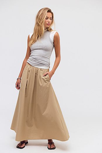 Citizens of Humanity Emi Poplin Skirt