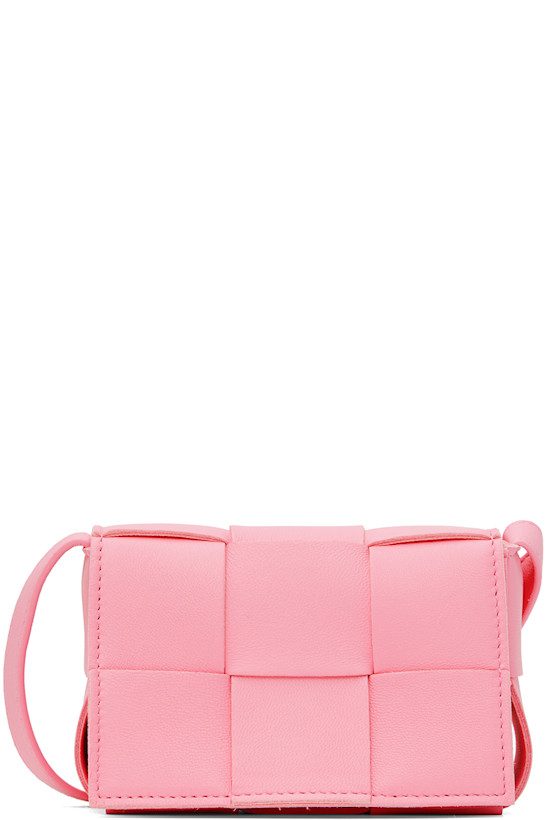 Bottega Veneta Pink Candy Cassette Bag