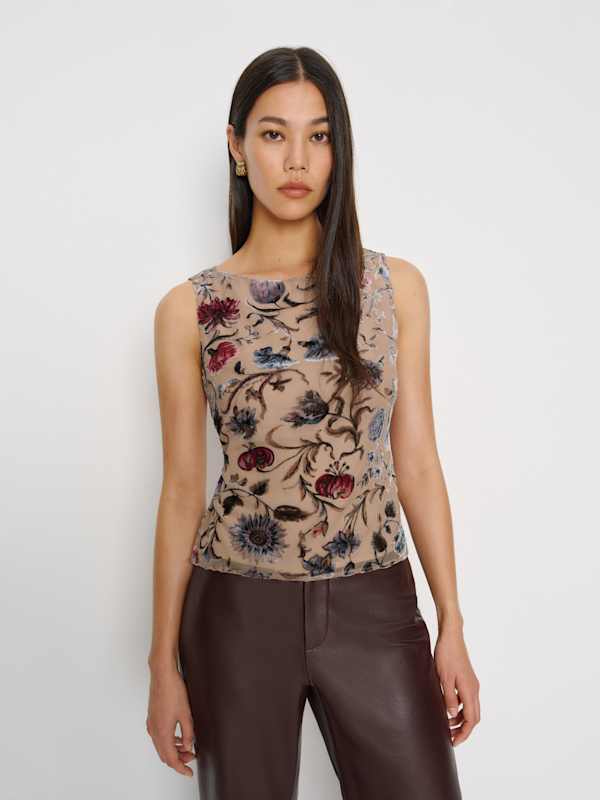 Evelina Velvet Top