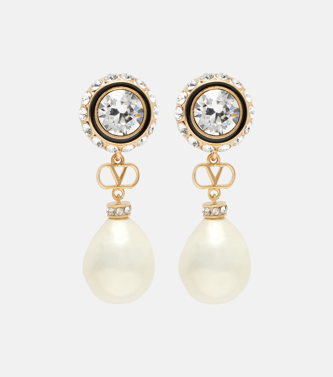 Valentino Garavani Women's VLogo Signature Pearl Earrings
