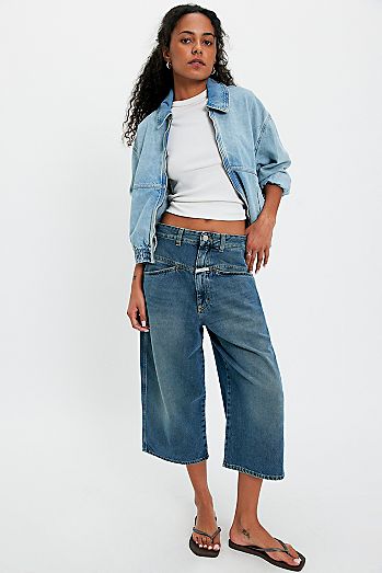 Closed Baggy Capri Jeans