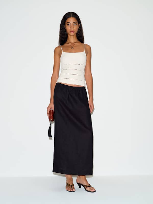 Norie Linen Skirt