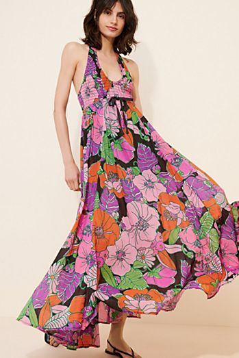 Bayside Florals Maxi Dress