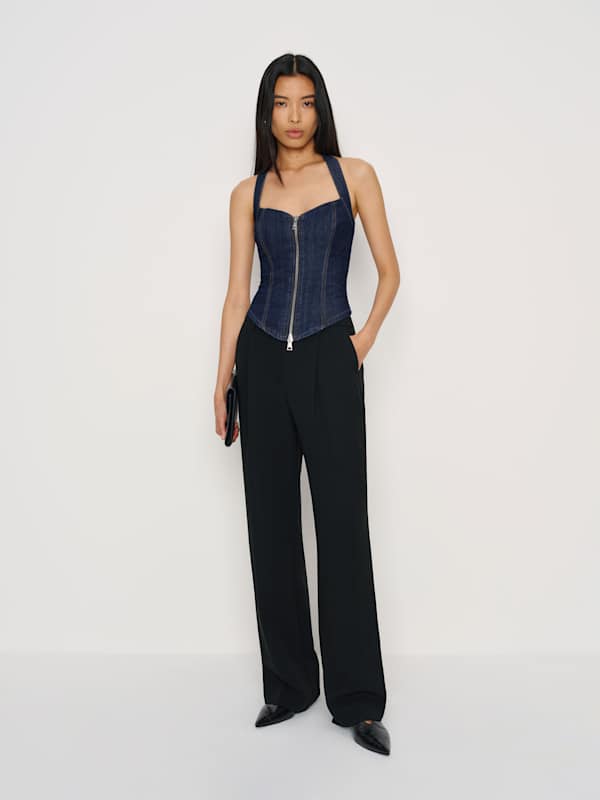 Kessie Denim Top