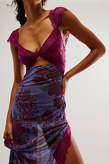 Suddenly Fine Maxi Slip Dress