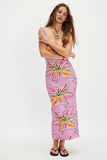 Summi Summi Scoop Neck Maxi Dress
